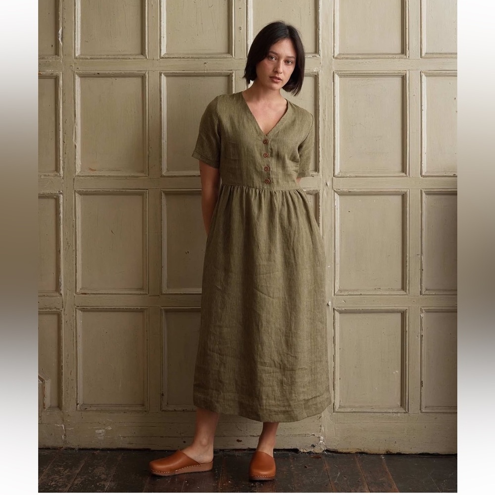 Pyne & Smith No. 31, Olive Stripe - 2XL